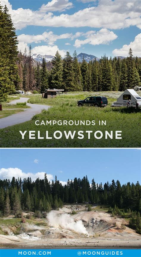 Camping in Yellowstone National Park | Camping photography, Yellowstone ...