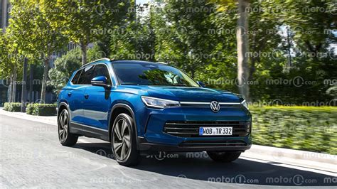 2025 VW Tayron Rendered As Tiguan-Based Global Seven-Seater