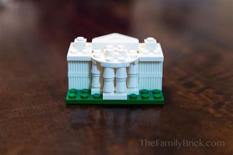 LEGO White House Building Instructions - The Family Brick