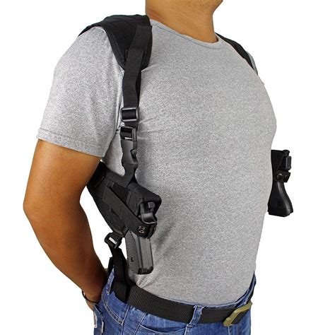 Tactical Double Draw Shoulder Holster Concealed Every Day Carry Dual ...