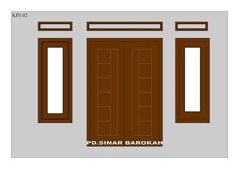 Top Konsep 20+ Ukuran Pintu Rumah Minimalis 2 Pintu