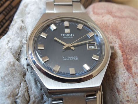 TISSOT Seastar Automatic Original Band - Men's Watch - Vintage 1973 ...