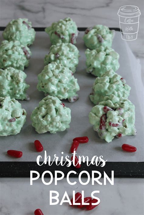 Christmas Popcorn Balls | Coffee With Us 3