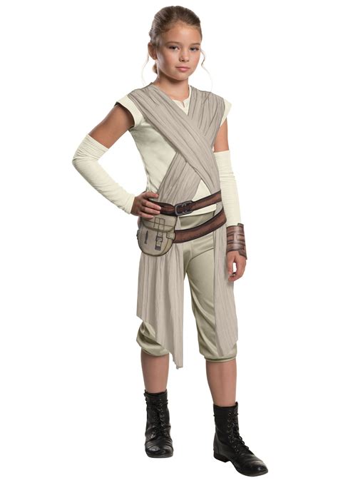 Child Deluxe Star Wars The Force Awakens Rey Costume