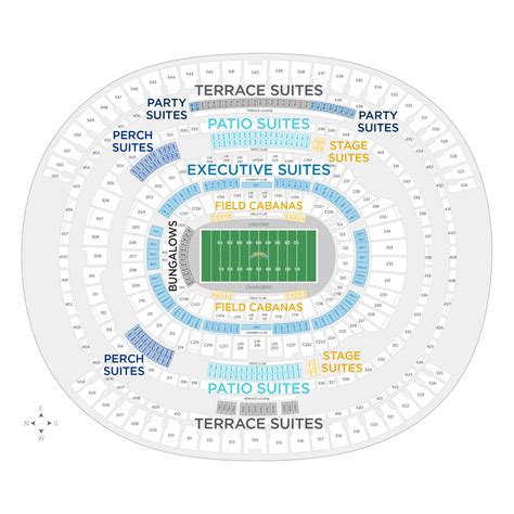 SoFi Stadium Seating Chart + Rows, Seats and Club Seats