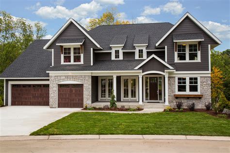 11 Most Remarkable Dark Grey House with White Trim Ideas