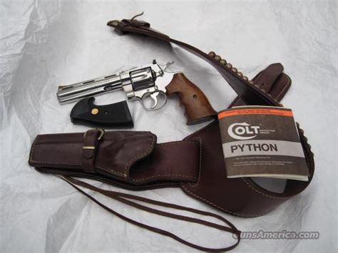 Colt Python 357 Stainless 6" w/Hols... for sale at Gunsamerica.com ...