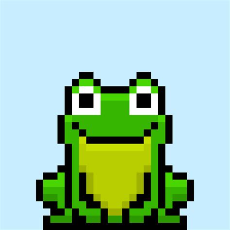 How to Make a Pixel Art Frog GIF Animation - Mega Voxels