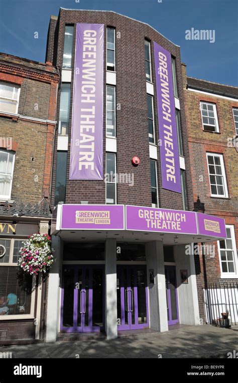 The front facade of the Greenwich Theatre, London, UK Stock Photo - Alamy