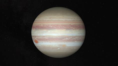 9 Hour 55 Min 30 Sec of JUPITER Rotating in Real-Time – With Background ...