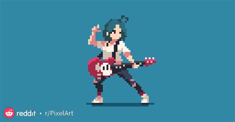 pixel art character J Rock Combo (@jtangc) [One Step From Eden] | Pixel ...