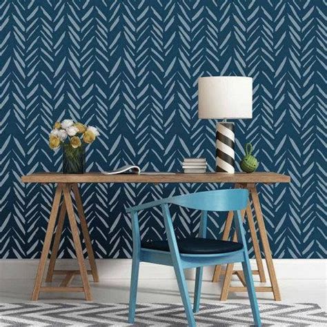 Chevron Wall Stencil, Modern Wall Stencil, Wall Stencils Diy, Large ...