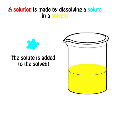 Explain the Difference Between a Solute and a Solvent