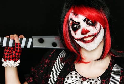 Maquillage clown – nez rouge, humour noir Halloween Clown, Halloween ...