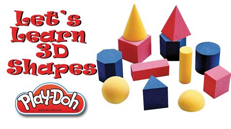 Playdough 3d Shapes