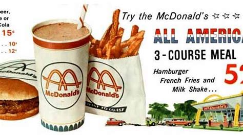 First McDonald's Menu - YouTube