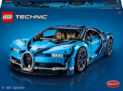 Конструктор LEGO Technic Автомобіль Bugatti Chiron 3599 деталей (42083 ...