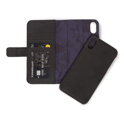 Decoded 2-in-1 Wallet Case for iPhone XS Max - Black | JumpPlus