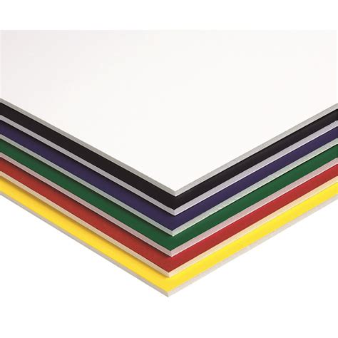 Foam Board, 6 Assorted Colors, 20" x 30", 10 Sheets - PAC5554 | Dixon ...