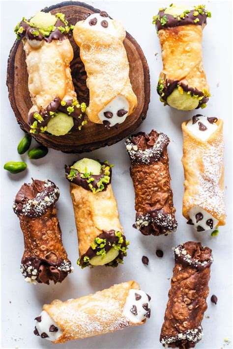 Pistachio Cannoli - Pies and Tacos