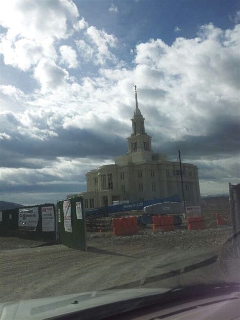 Payson, Utah. Under construction | Templo, La iglesia de jesucristo ...