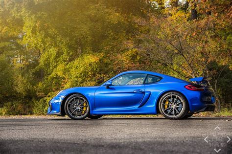 Photo Of The Day: Stunning Blue Porsche Cayman GT4! - GTspirit