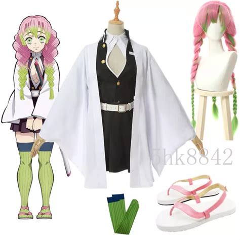 COSPLAY DEMON SLAYER Kimetsu no Yaiba Kanroji Mitsuri Halloween Costume ...