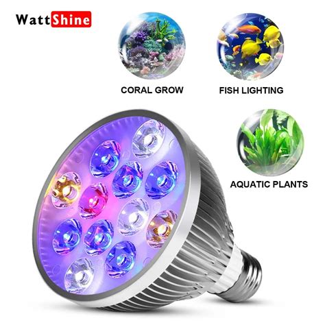 Led aquarium lamp 36W Full spectrum Marine aquariums Fish aquarium ...