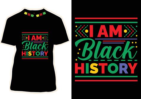 Black History Month T-shirt Design 17583996 Vector Art at Vecteezy