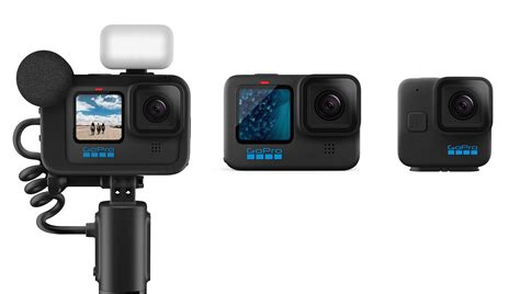 GoPro intros three new Hero 11 cameras, including a Mini version