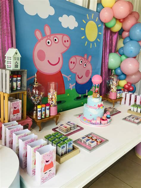 Peppa Pig Birthday Party Ideas / Pin On Birthday / Peppa pig loves ...