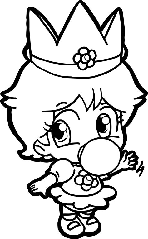 Baby Rosalina Coloring Pages at GetColorings.com | Free printable ...