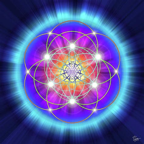 Endre Digital Art - Sacred Geometry 25 by Endre Balogh | Sacred ...