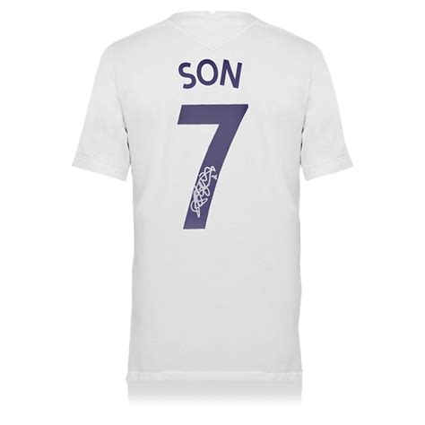 Buy Heung Min Son Authentic Signed 2021-22 Tottenham Jersey!