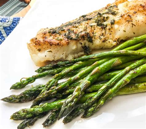 Super Easy Atlantic Cod with Garlic-Herb Butter - Healthy Wealthy Skinny