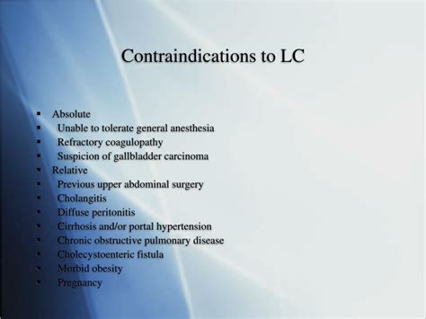 PPT - Complications of Laparoscopic Cholecystectomy PowerPoint ...