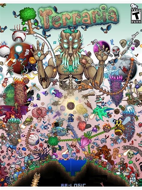 Terraria Game poster Premium Matte Vertical Poster sold by Skime | SKU ...