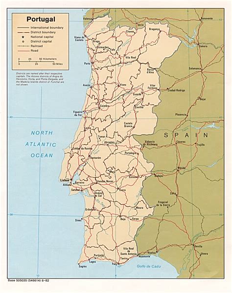 Maps of Portugal | Detailed map of Portugal in English | Tourist map of ...