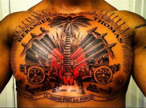 Pin by Emmanuela on The Motherland | Haitian tattoo, Haiti tattoo, Dark ...