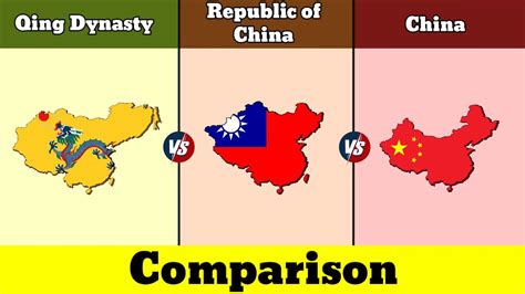 Qing Dynasty vs Republic of China vs China | China vs Republic of China ...