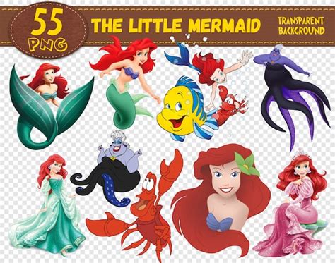 The Little Mermaid All Characters