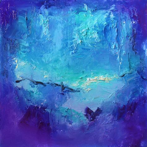 Extra Large Abstract Blue Paintings on Canvas Modern Fine Art - Etsy