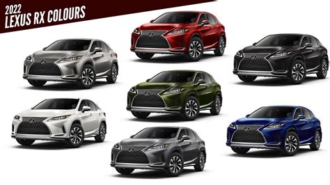 2022 lexus rx 350 exterior colors - gwenn-mccurdy