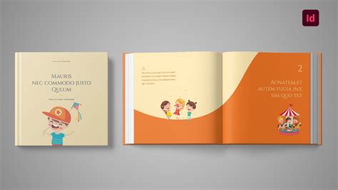 Children's Book Template for InDesign - YouTube