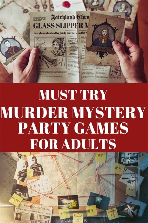 29 Best Murder Mystery Party Games For Adults - Asiana Circus