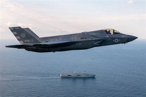 USMC F-35B Lightning II joins HMS Prince of Wales – SeaWaves Magazine