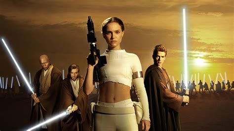 Star Wars Episode II Attack Of The Clones Natalie Portman 4k Wallpaper ...