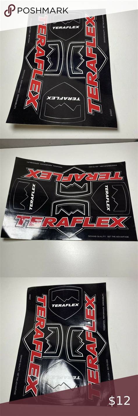 Teraflex Suspension Sticker Decal Pack Plus Fashion, Fashion Tips ...