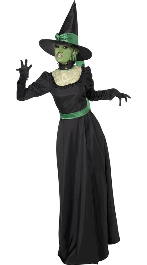 Black and Green Witch Costume, Ugly Witch Costume