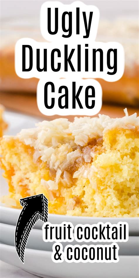 Ugly Duckling Cake - with Yellow Cake Mix - Fantabulosity